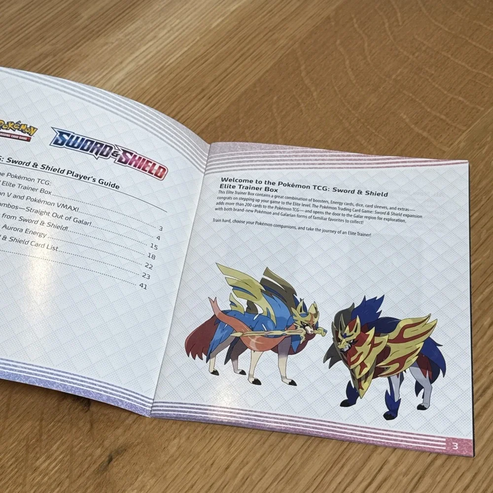 Lot Of 4 Pokémon Sword & Shield Players Guide 2 Red 2 Blue